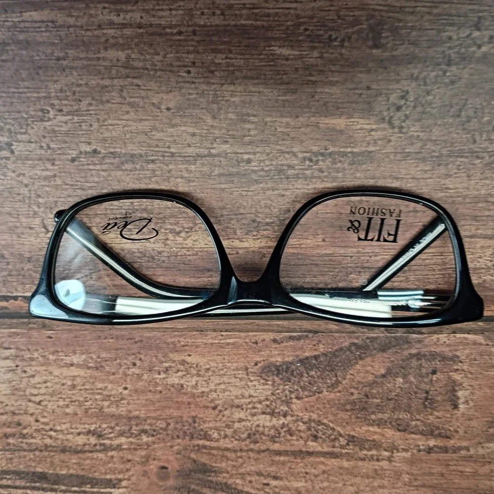 Dea Eyewear Mimi DE-02028 Black Patterned Eyeglass Frames 57-18-145